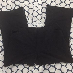 Size 18 Lane Bryant wide leg black dress pants.